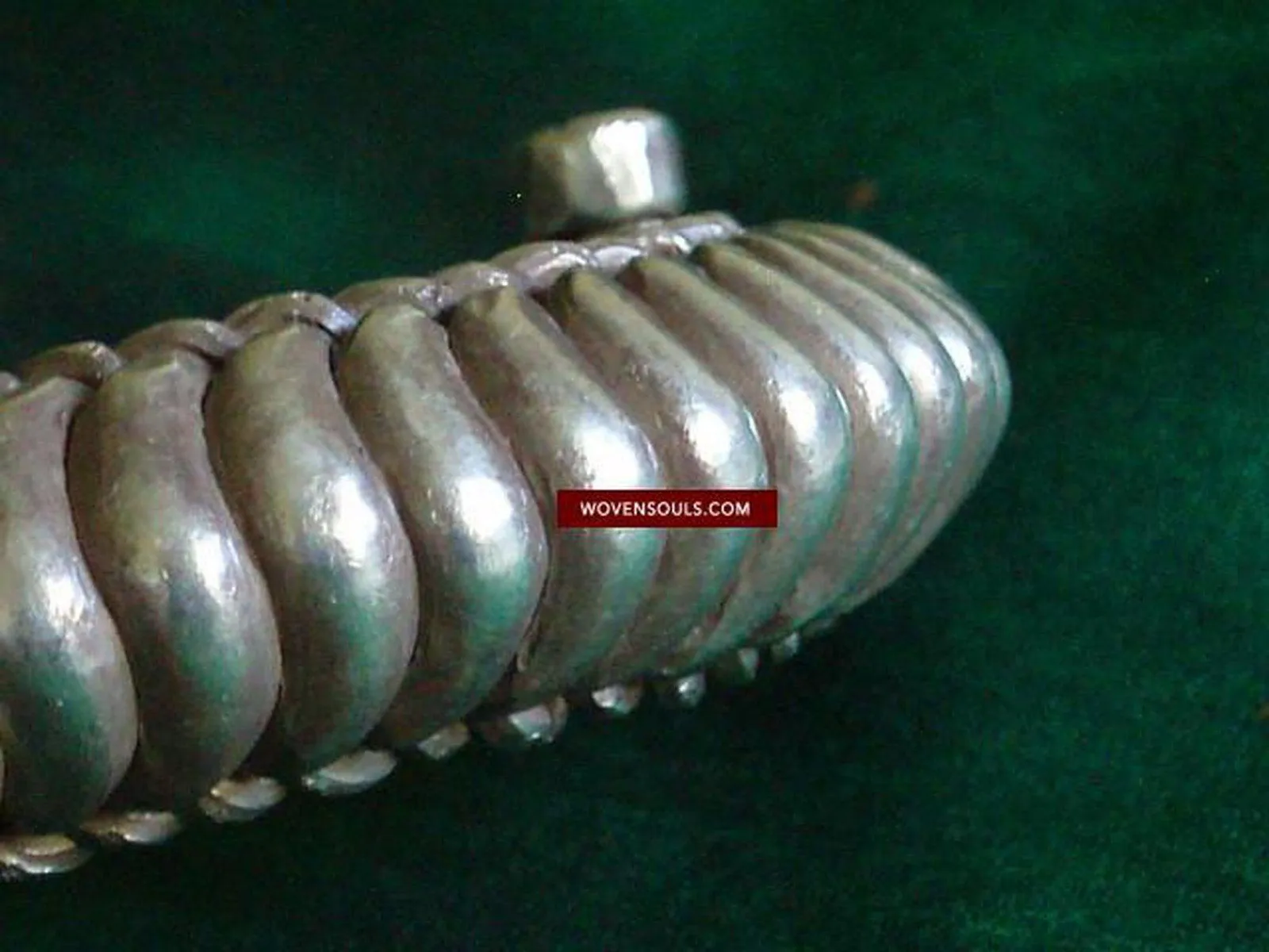 318 Old Indian Silver Anklets Payal Toda