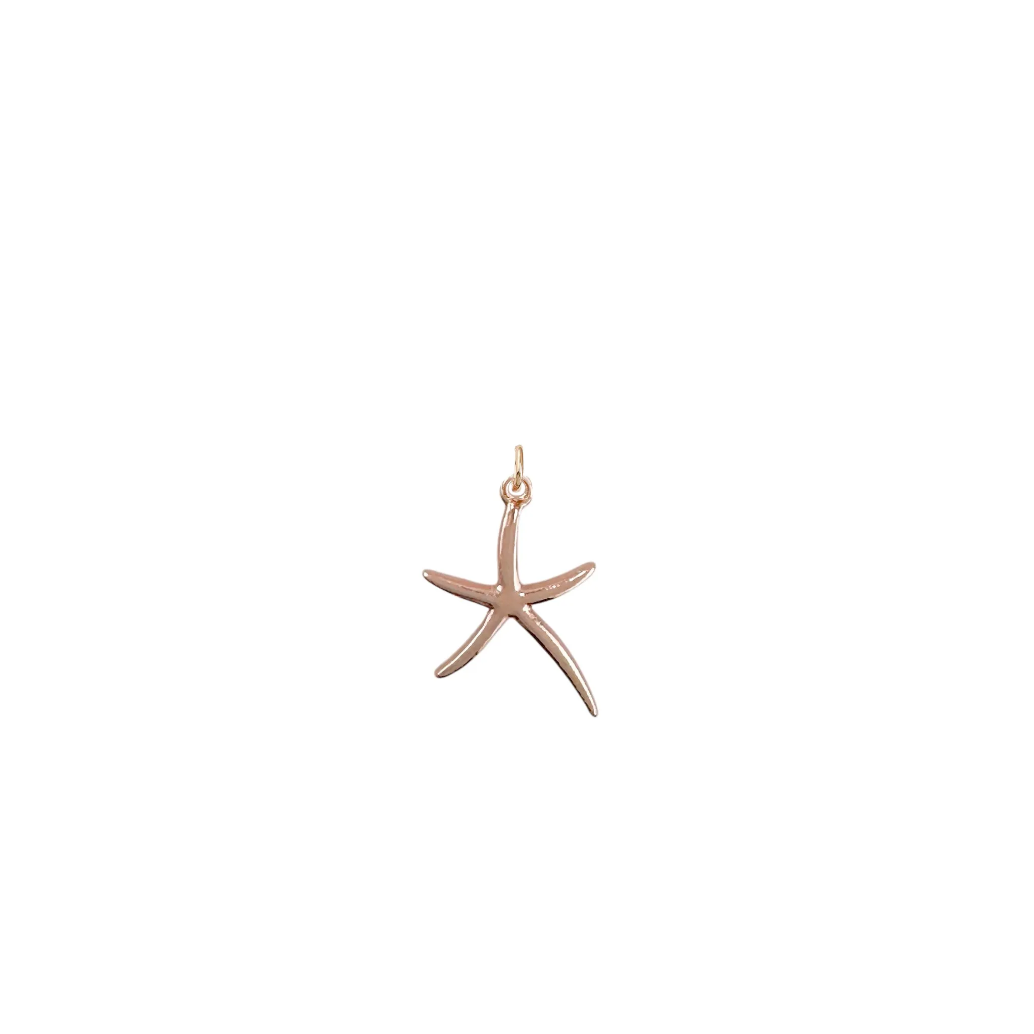 Amara Nautical Anchor & Starfish Charm Collection – Mixed Metals