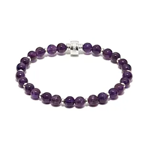 Annie Haak Silver Precious Amethyst Bracelet
