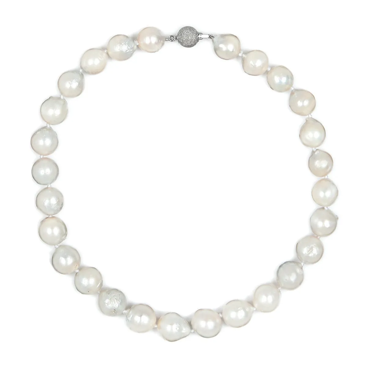 Baroque South Sea Pearl Single Strand Necklace