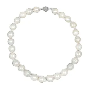 Baroque South Sea Pearl Single Strand Necklace
