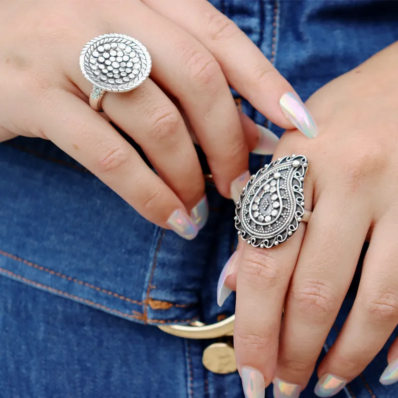 Boheme Swirl Sterling Silver Ring