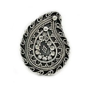 Boheme Swirl Sterling Silver Ring