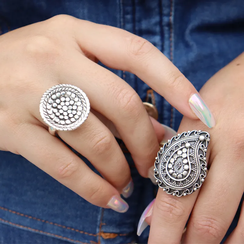 Boheme Swirl Sterling Silver Ring