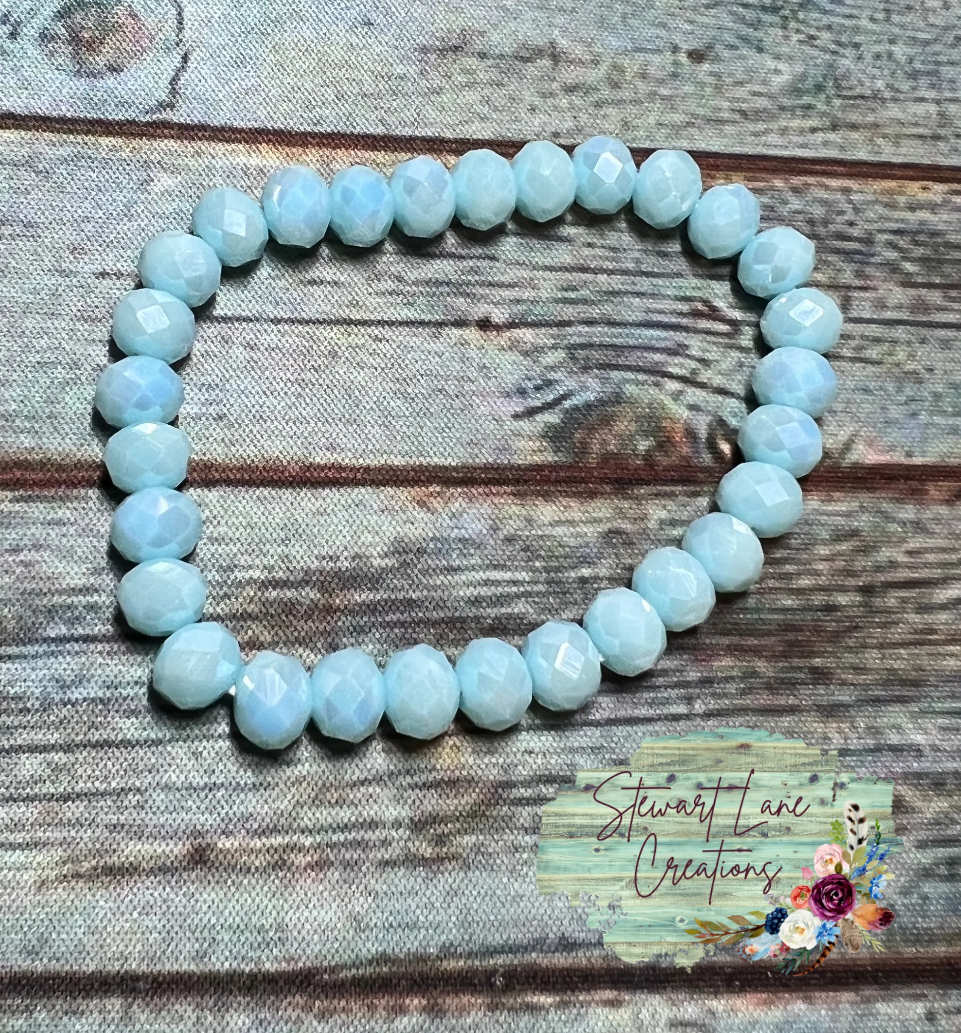 Crystal Bead Bracelet