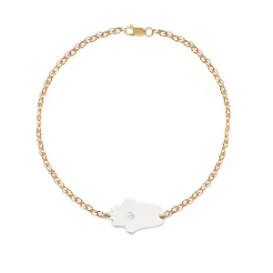 Dani Hamsa Classic Diamond Bracelet | Anklet