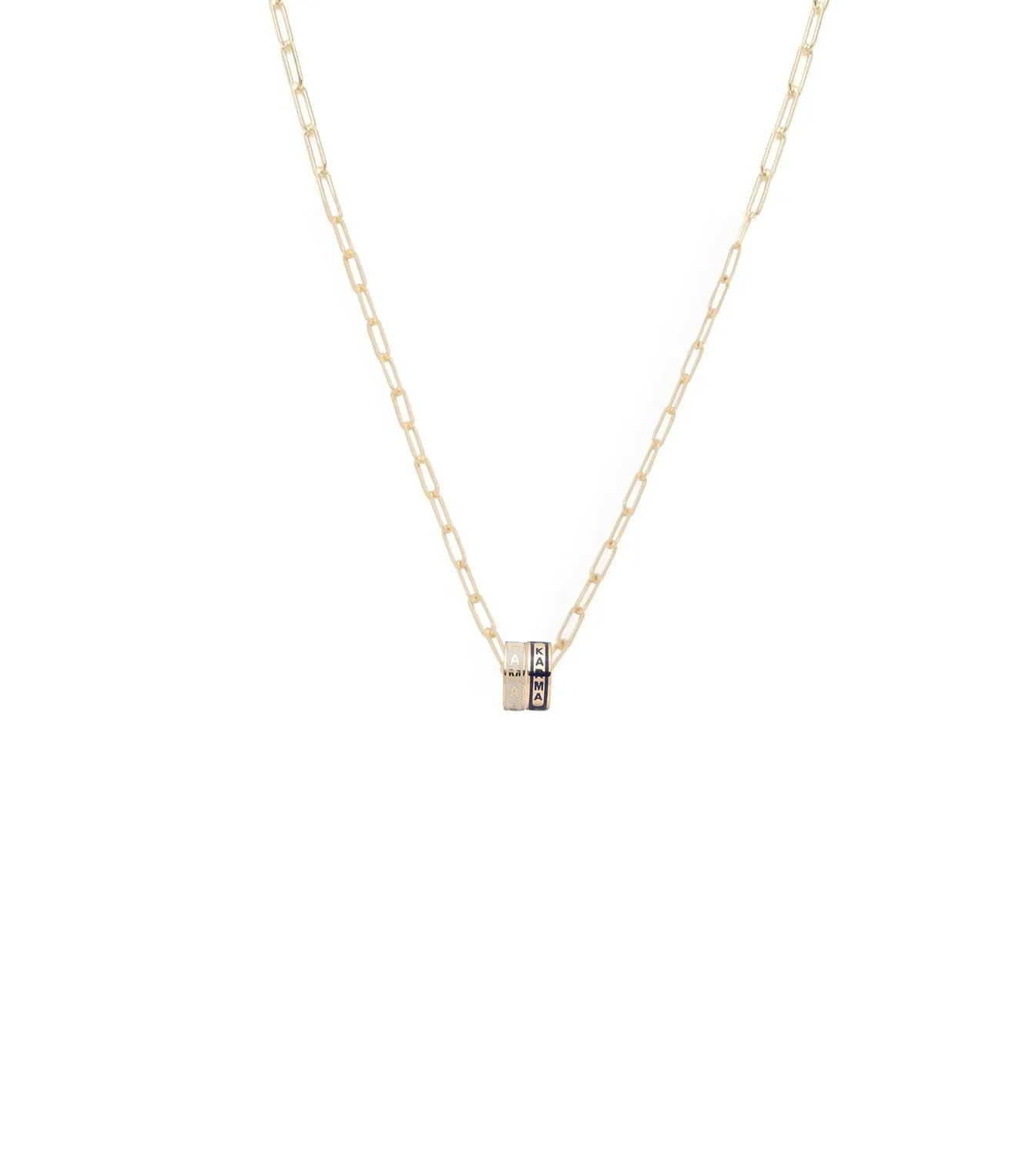 Double Tenet : Heart Beat Super Fine Clip Chain Necklace