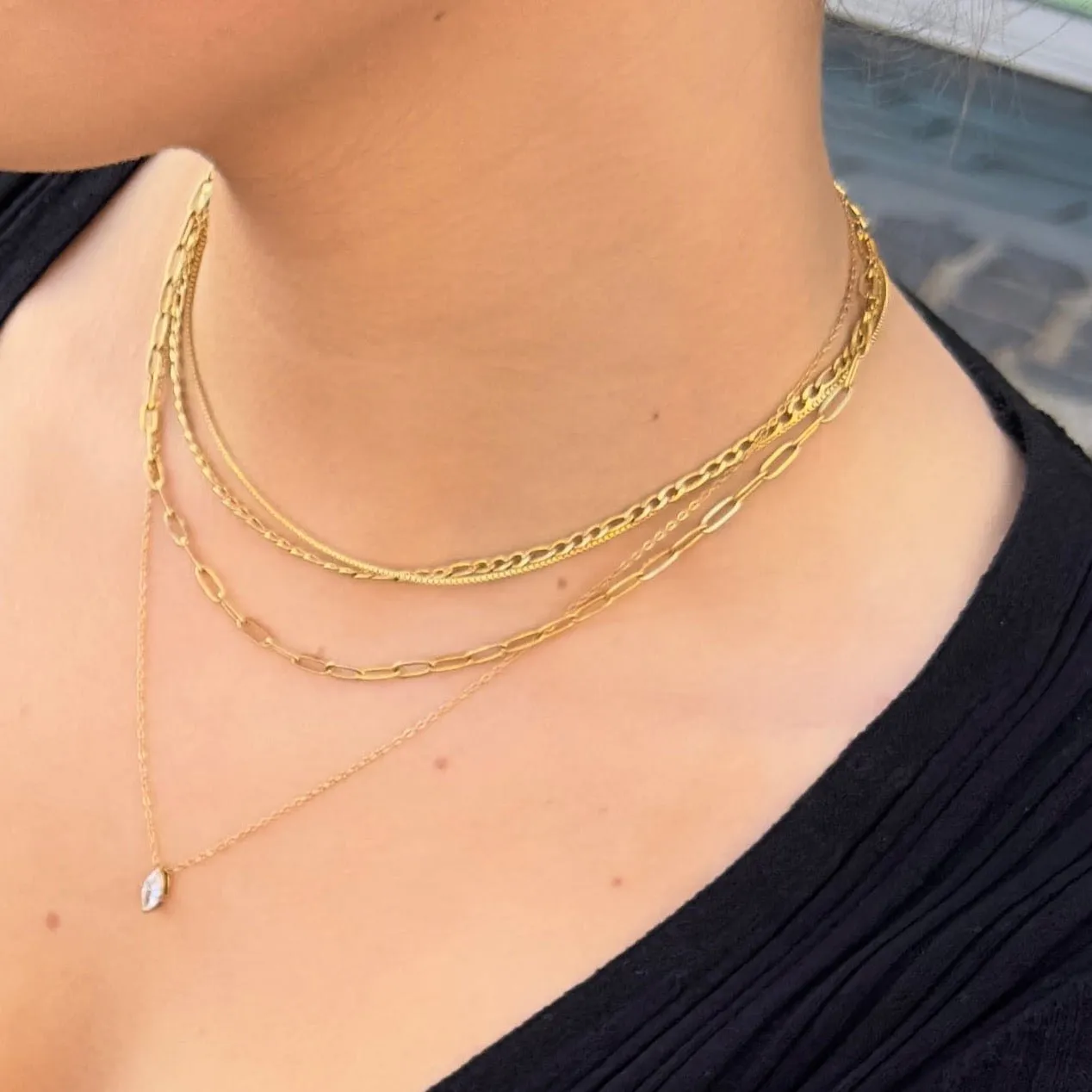 Drop Shot Necklace