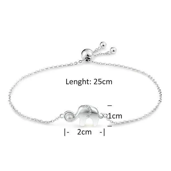 Elegant Elephant Bracelet