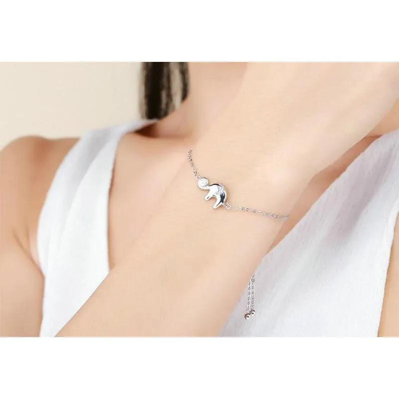 Elegant Elephant Bracelet