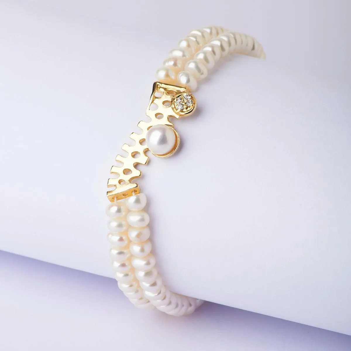 Elegant Real Pearl Bracelet
