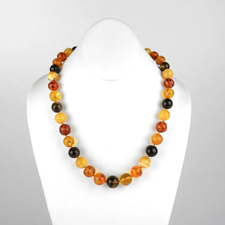 Exquisite Amber Beads Necklace