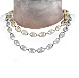 Exquisite Coffee Bean Link Necklaces