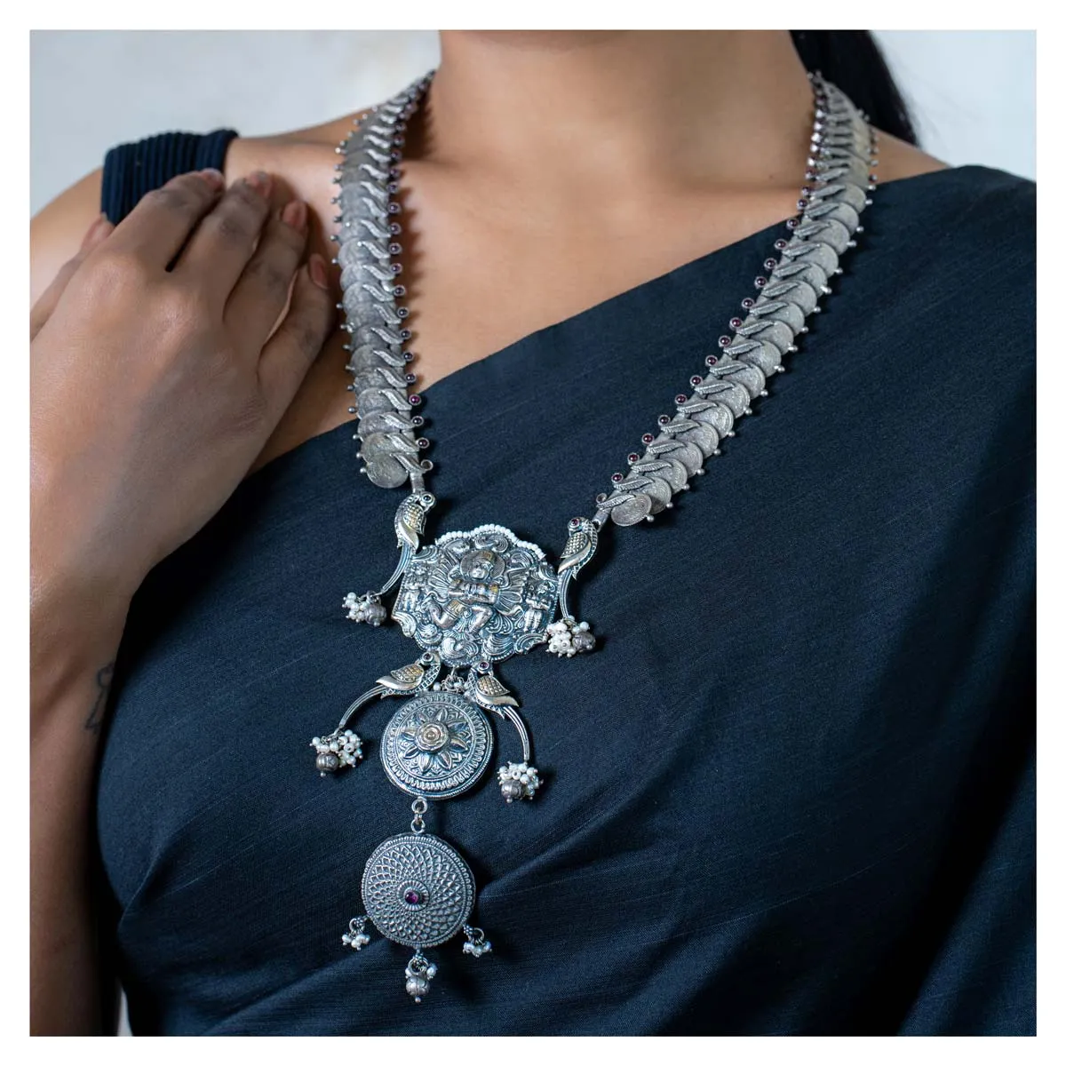 Exquisite Oxidized Necklace