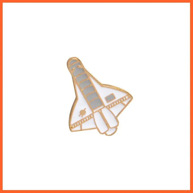 Fashion Rainbow Enamel Lapel Cartoon Pins | Fruits Food Mix Brooch Badges