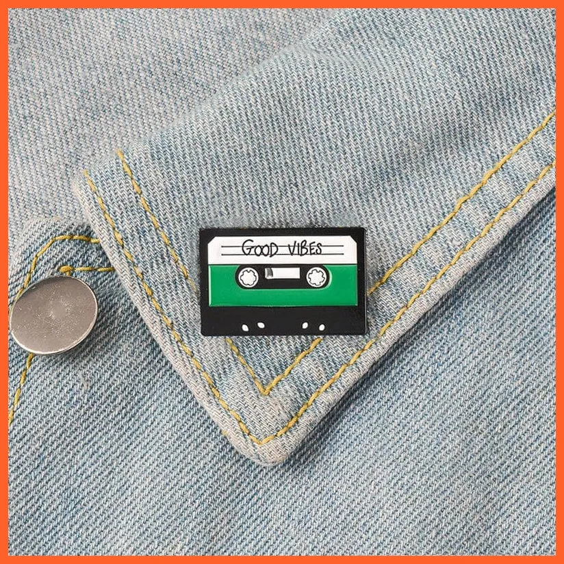 Fashion Rainbow Enamel Lapel Cartoon Pins | Fruits Food Mix Brooch Badges