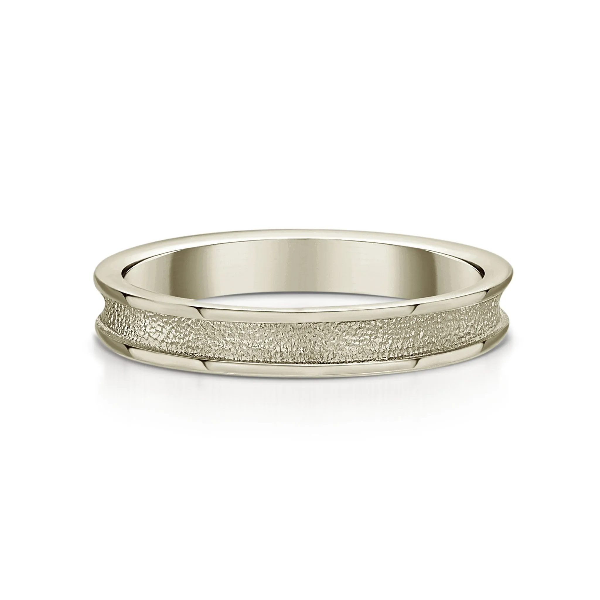 Halo Ring in 18ct White Gold