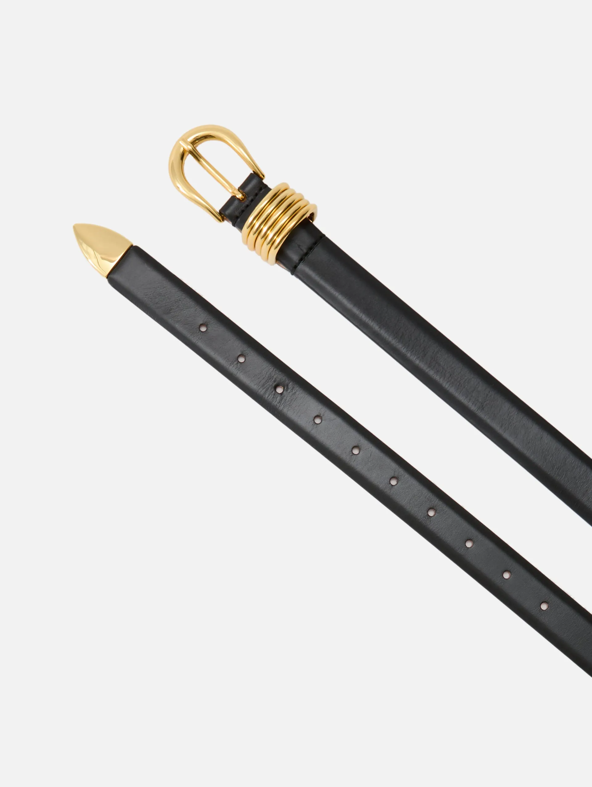 Hollyhock Gold Polished Belt