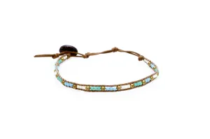 Lotus and Luna Seed Bead Single Bracelet Collection