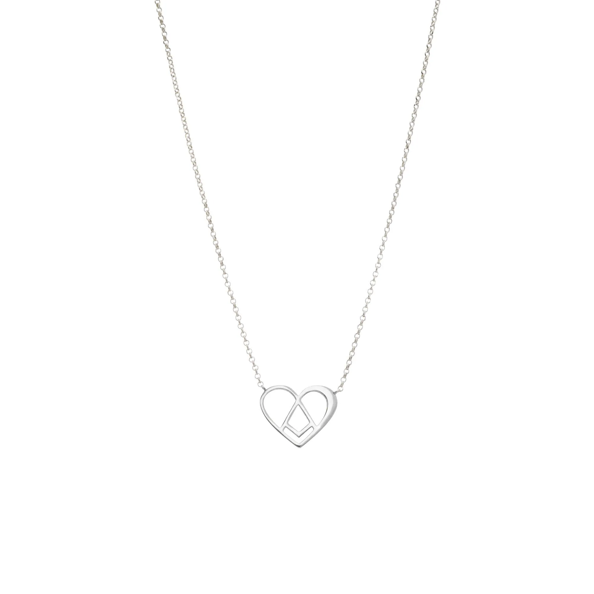 Love Kiss – necklace - silver 925