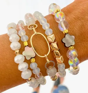 Moon Glow stackable Bracelets