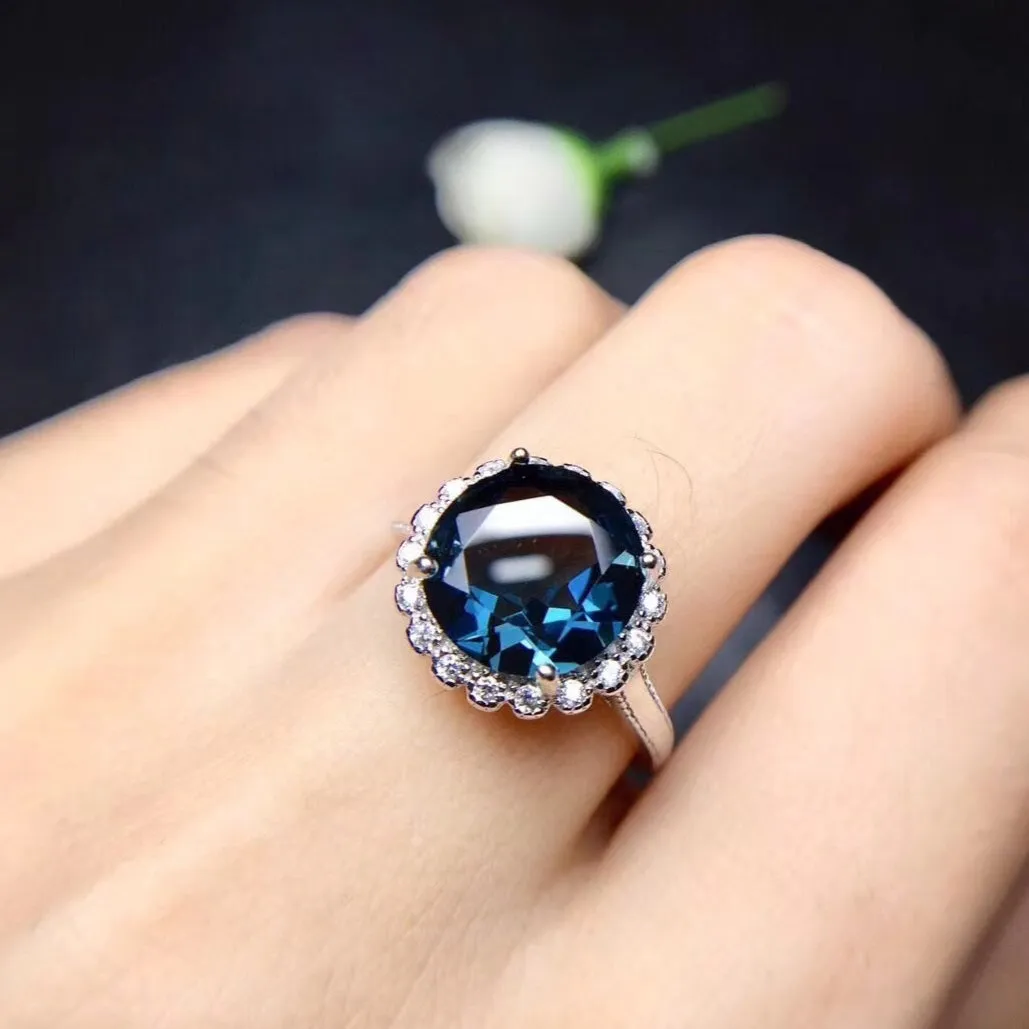 Opal Horizon Adjustable Ring