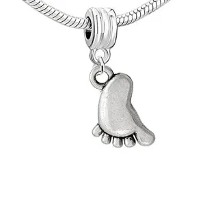 Precious Baby Feet Charm Bead