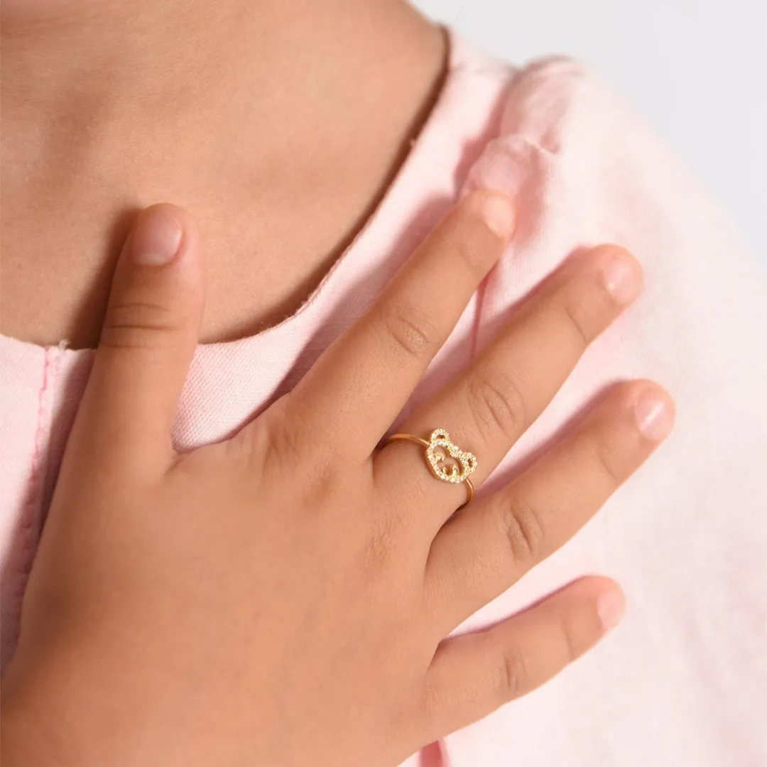 "Brownie The Raccoon" Ring