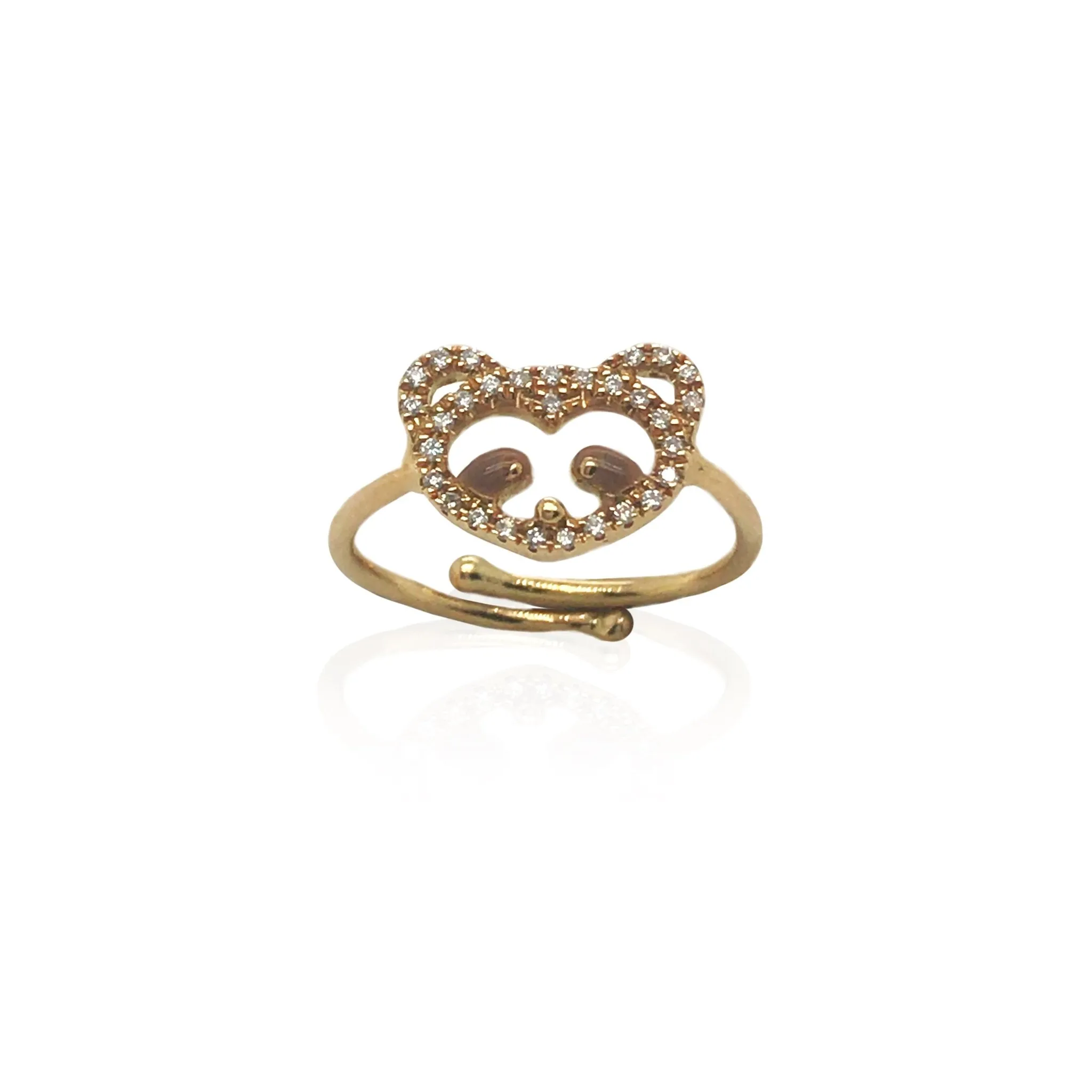 "Brownie The Raccoon" Ring