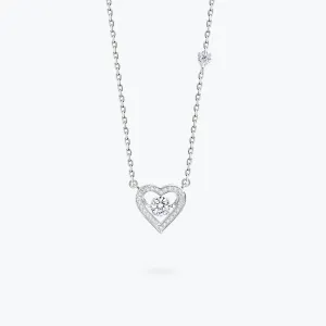 "Passionate Pulse" Sterling Silver Necklace