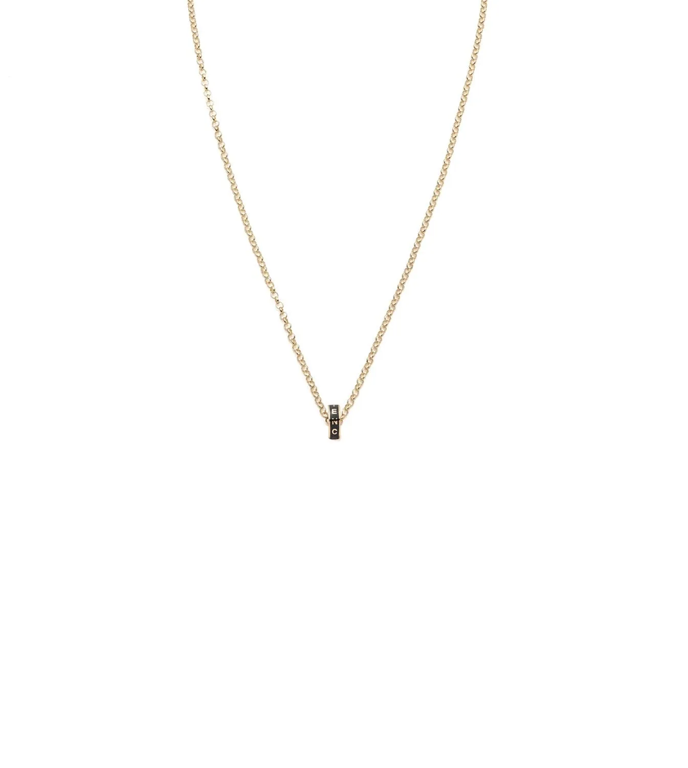 Resilience : Heart Beat Fine Belcher Chain Necklace