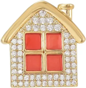 Rhinestones Brooch Pin Small Safety Lapel Pin Tiny Brooches Jewelry Gift for Women Girls
