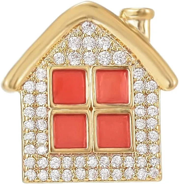 Rhinestones Brooch Pin Small Safety Lapel Pin Tiny Brooches Jewelry Gift for Women Girls