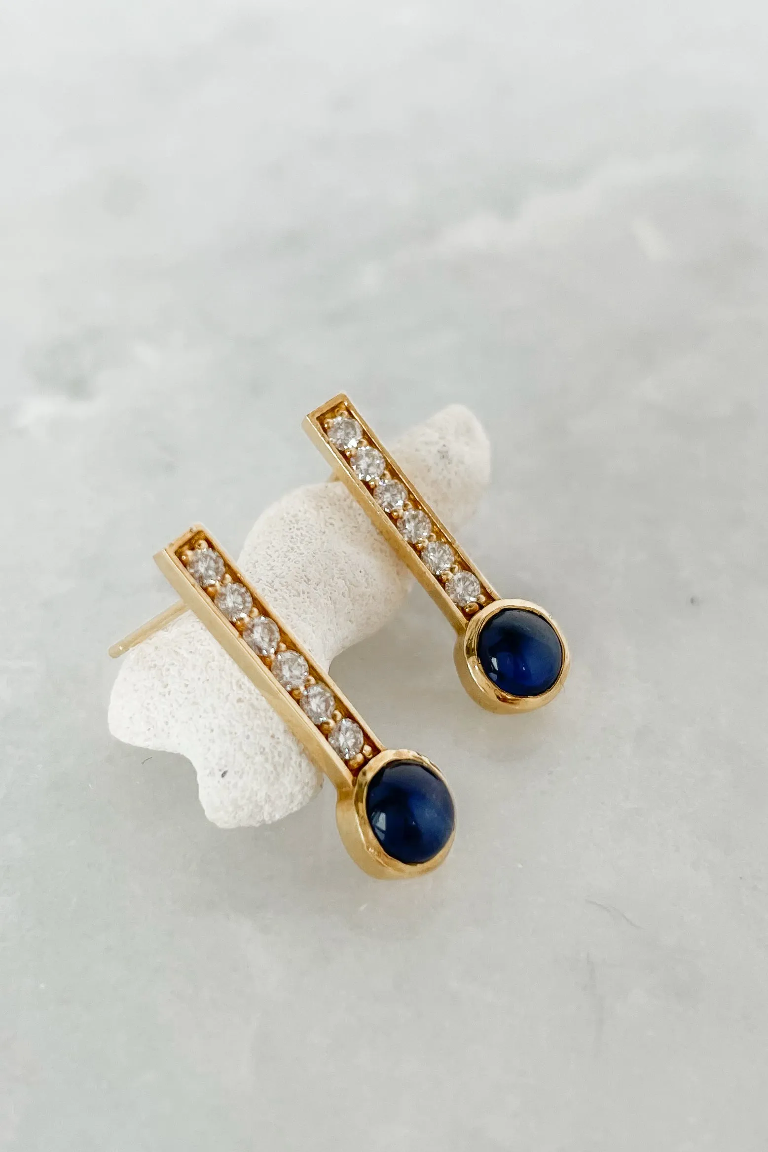 Sapphire Hayworth Earrings