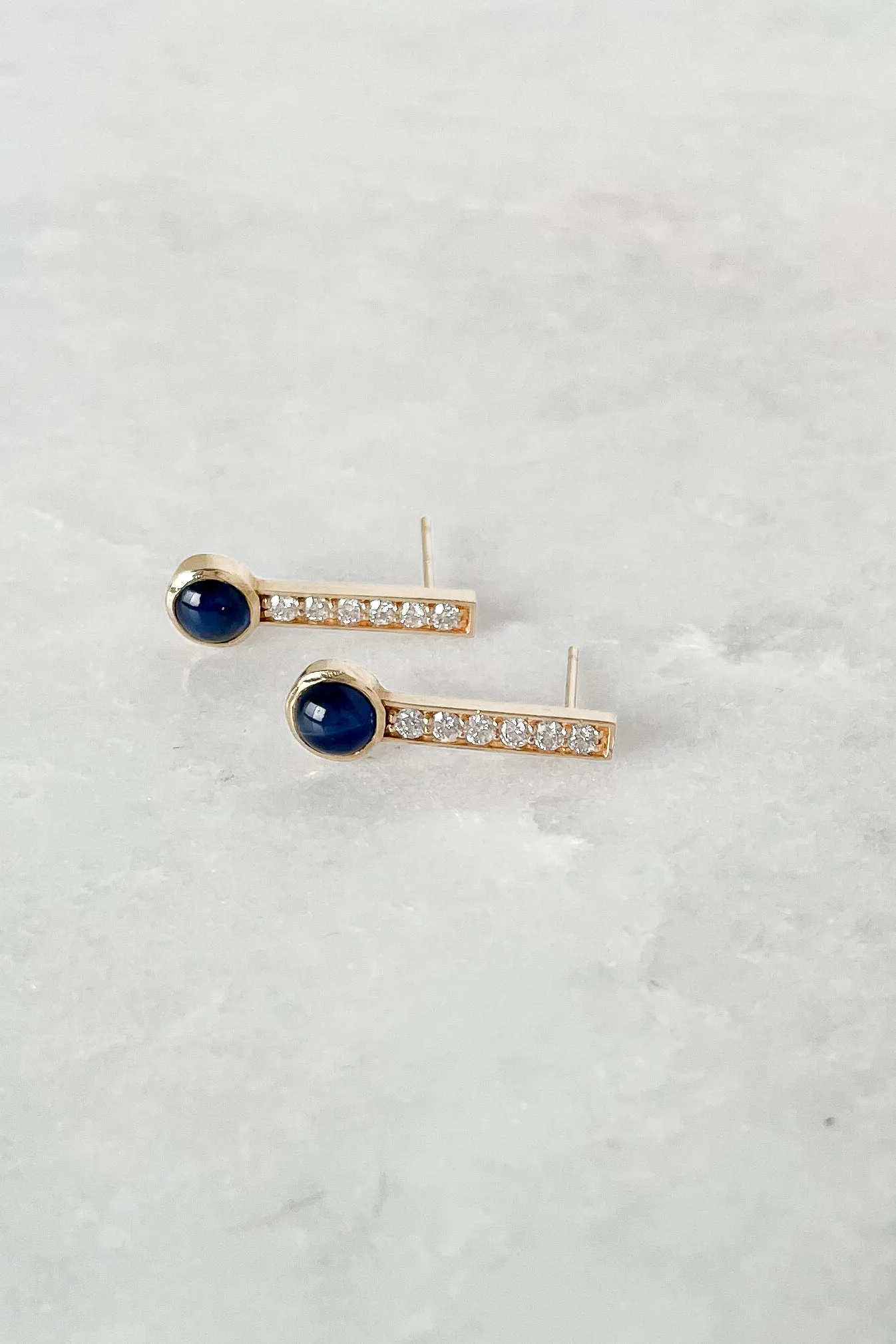 Sapphire Hayworth Earrings