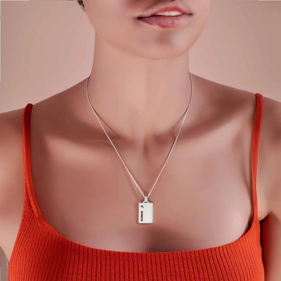 Scorpio Necklace - Silver