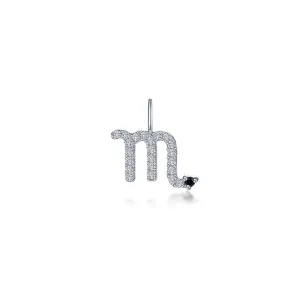 Scorpio Zodiac Charm Pendant P2038BKP00