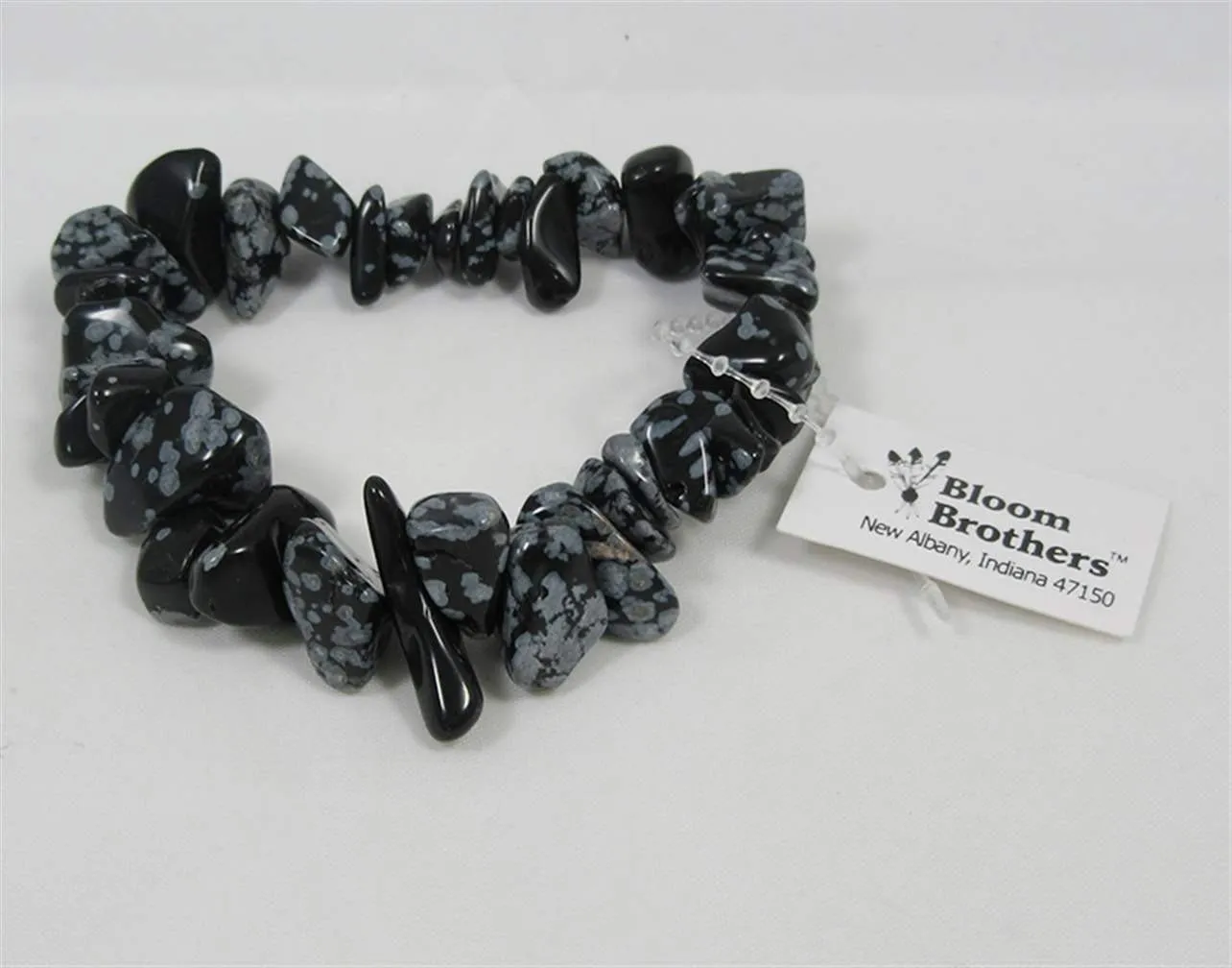 Semi Precious Stone Stretch Bracelet