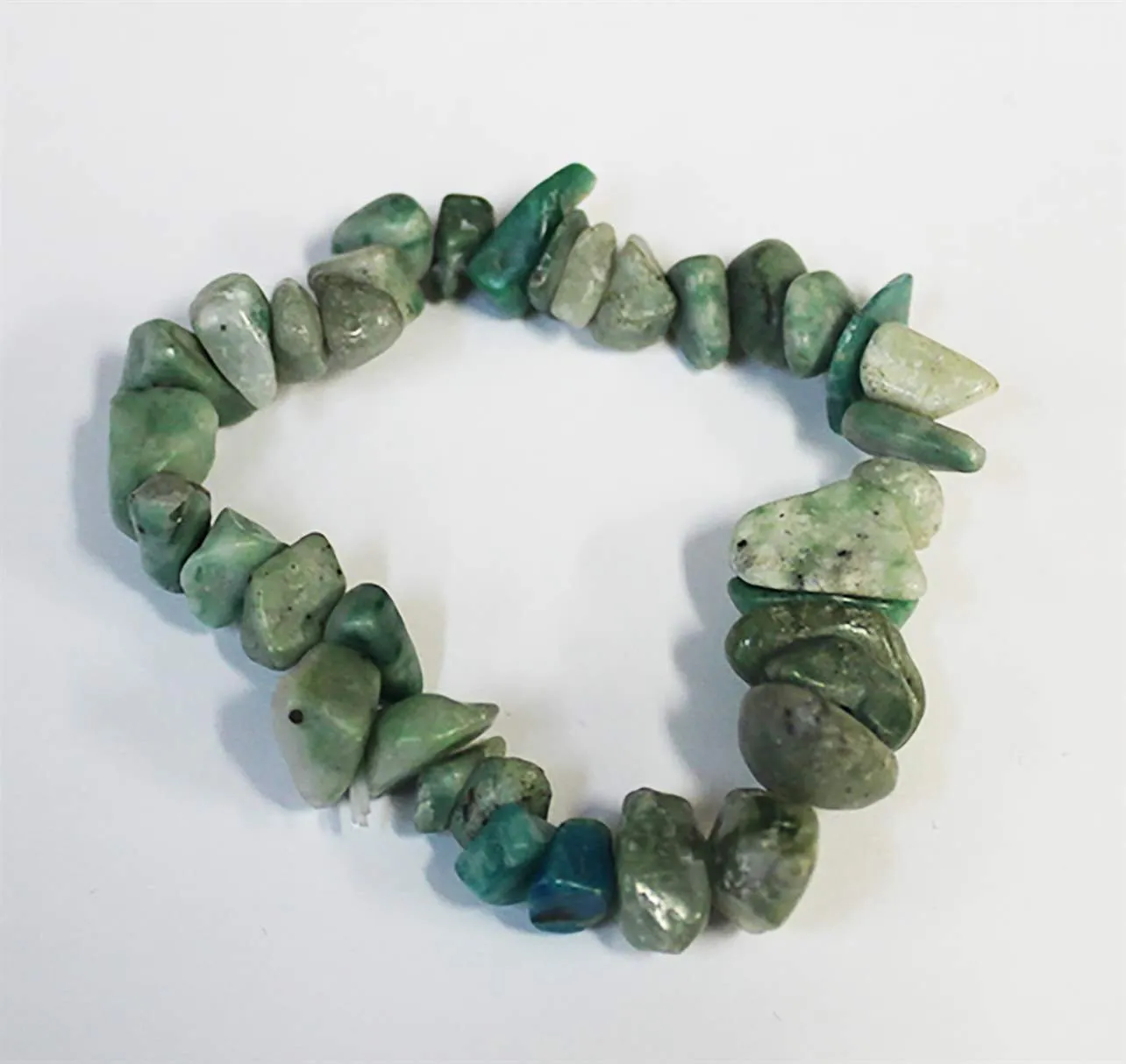 Semi Precious Stone Stretch Bracelet