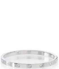 Set In Stone Hinged Bangle