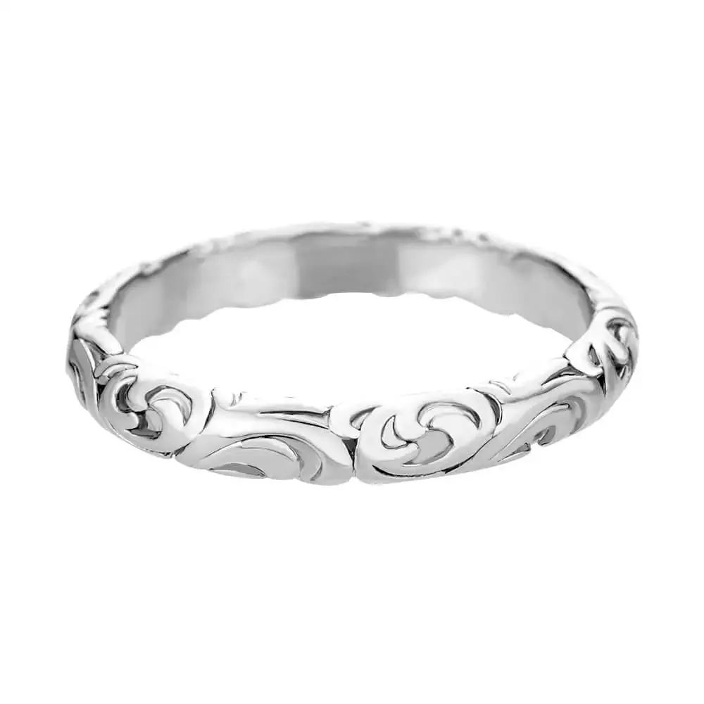 Stainless Steel Heart Rings for Women Vintage Gold Twist Barbed Wire Aesthetic Jewelry Gifts