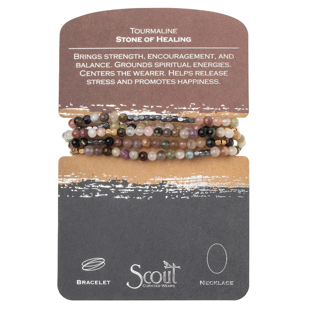 Stone Wrap Tourmaline - Stone of Healing