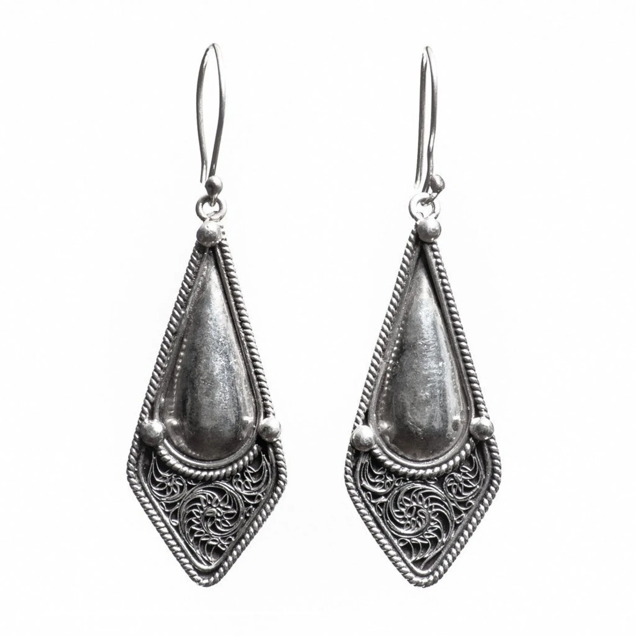 Stunning Silver Earrings