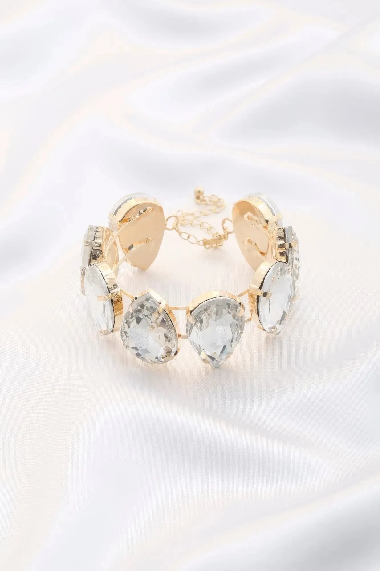 Teardrop Crystal Bracelet