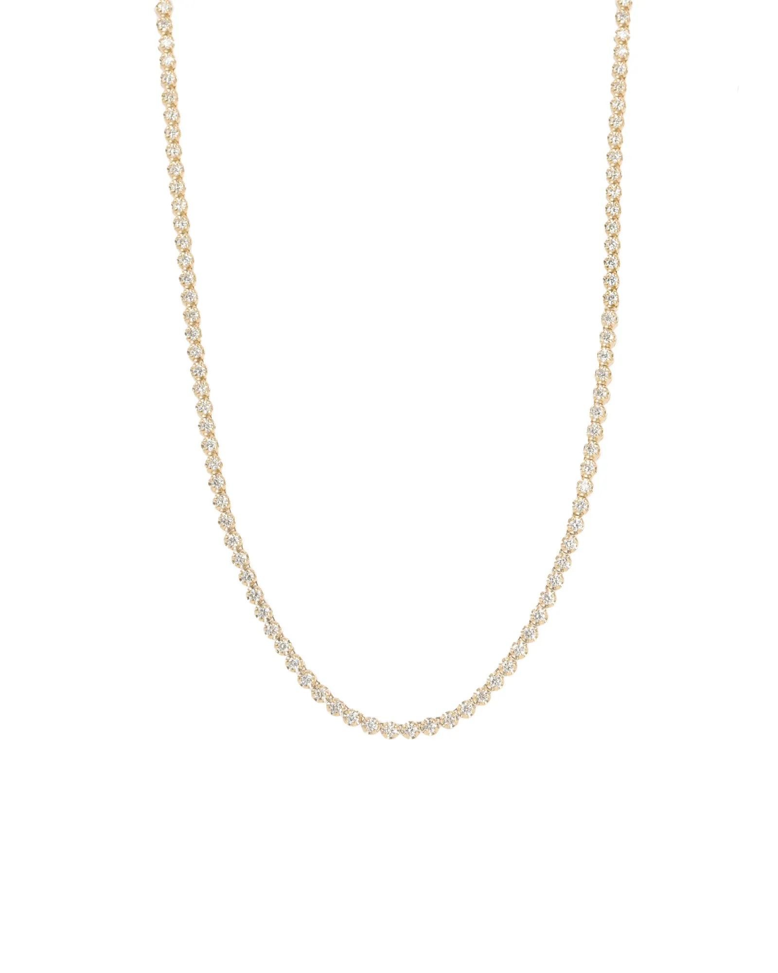 Tennis Diamond Necklace | Large