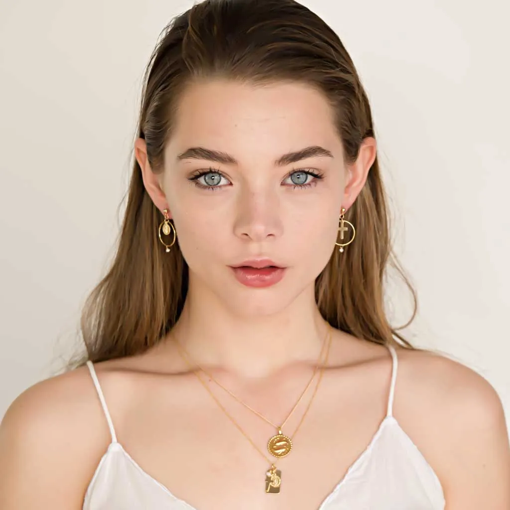The Scorpio Necklace - Solid Gold