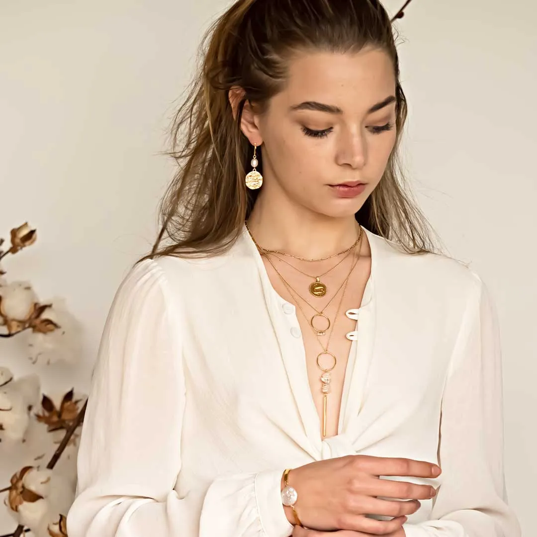 The Scorpio Necklace - Solid Gold