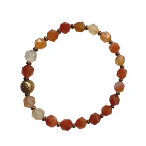 Urban Boho - Auburn Stretch Bracelet