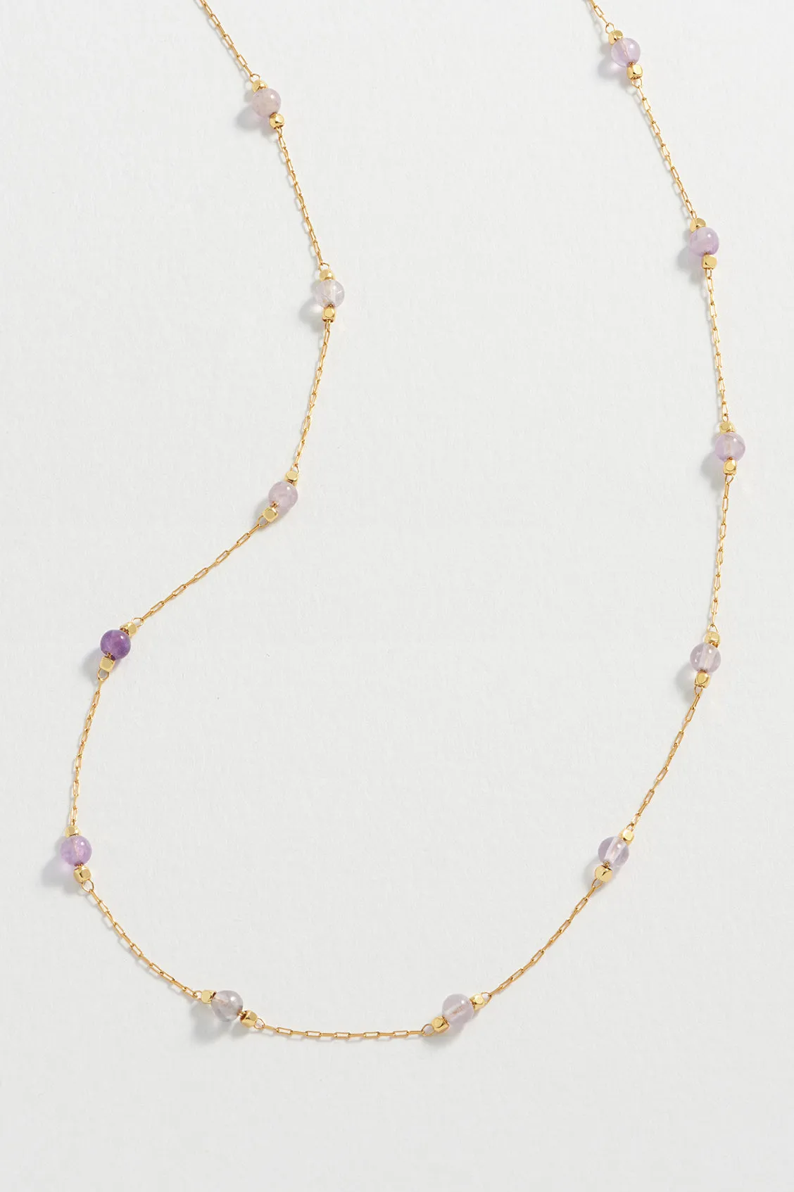 Wellness Gemstone Bead Necklace
