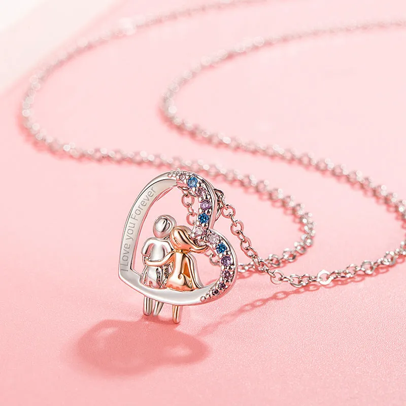 Wholesale Fashion Creative Love Exquisite Simple Necklace